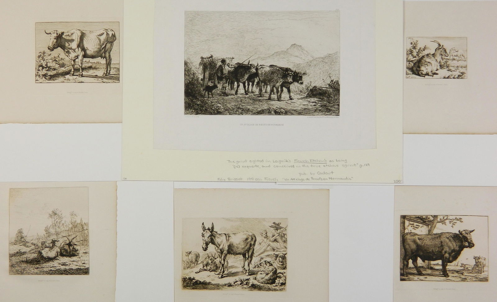 6 European etchings (1 of 8)