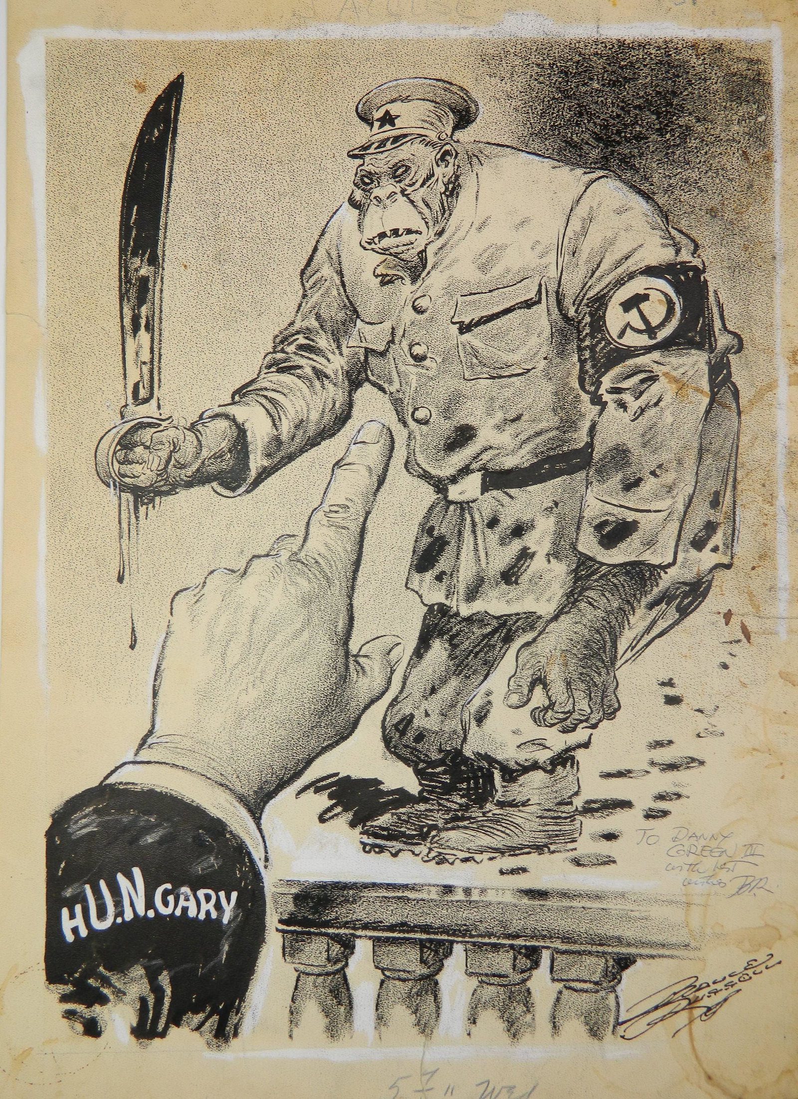 Bruce A. Russell pen and ink (1 of 6)