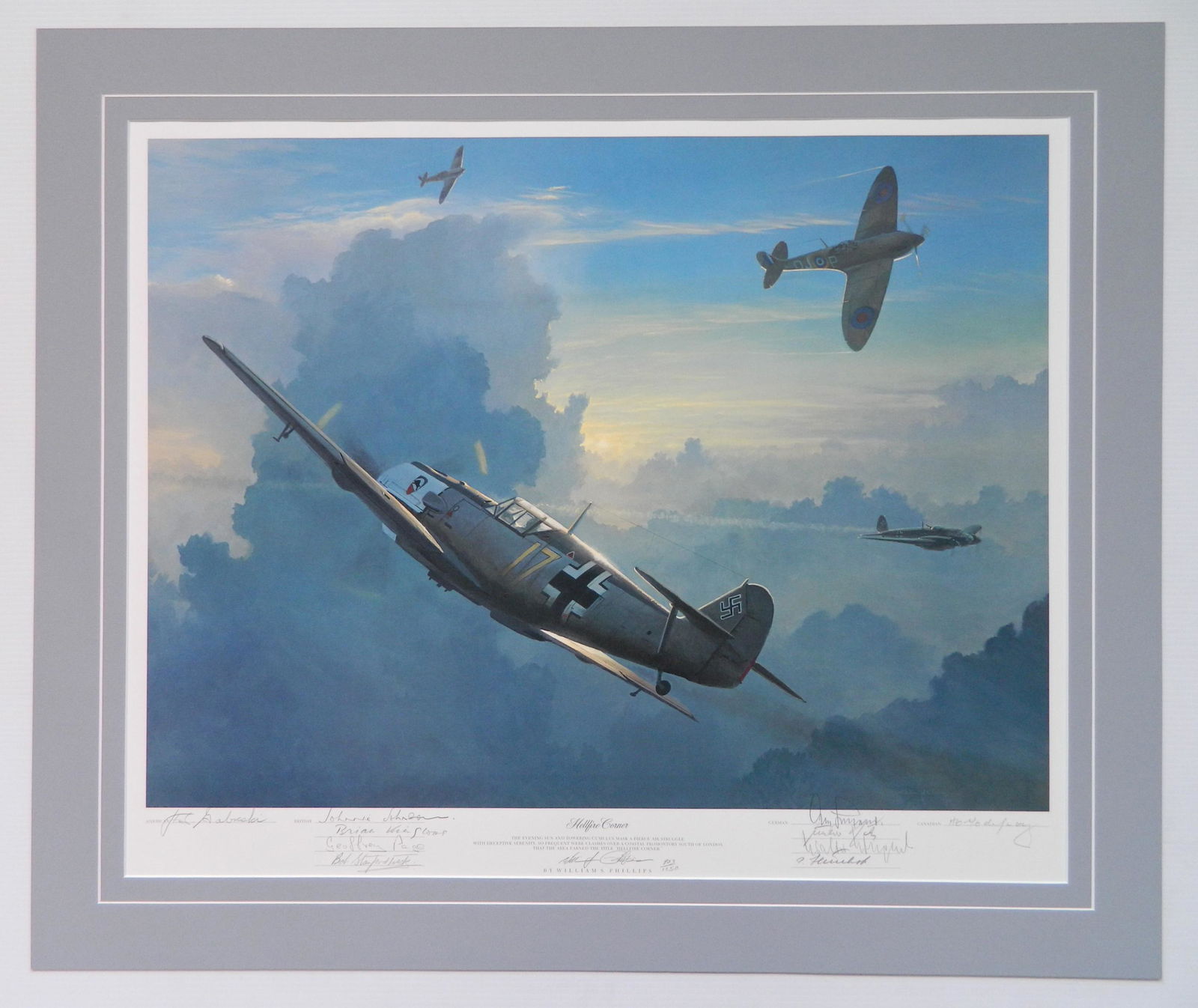 William Phillips lithograph (1 of 5)