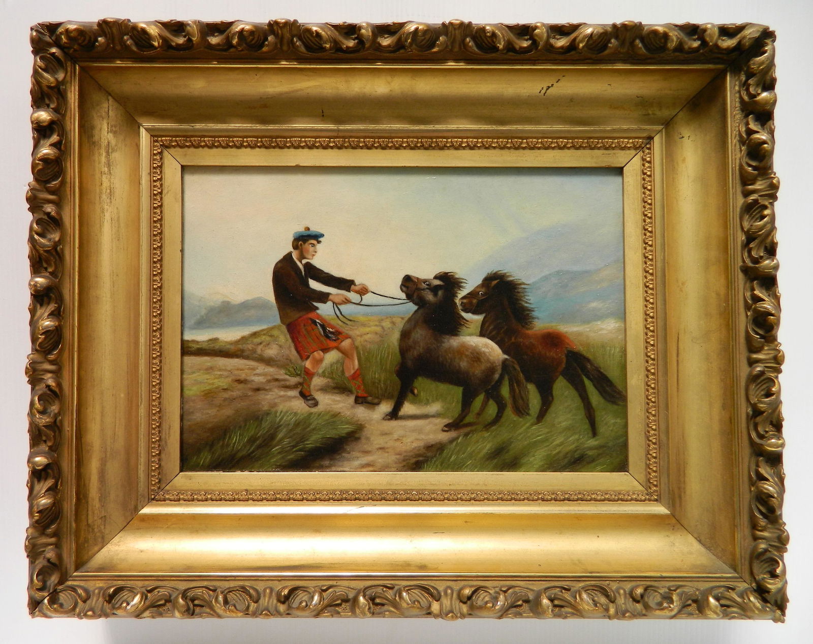 19/ 20th c. Scottish School oil (1 of 3)