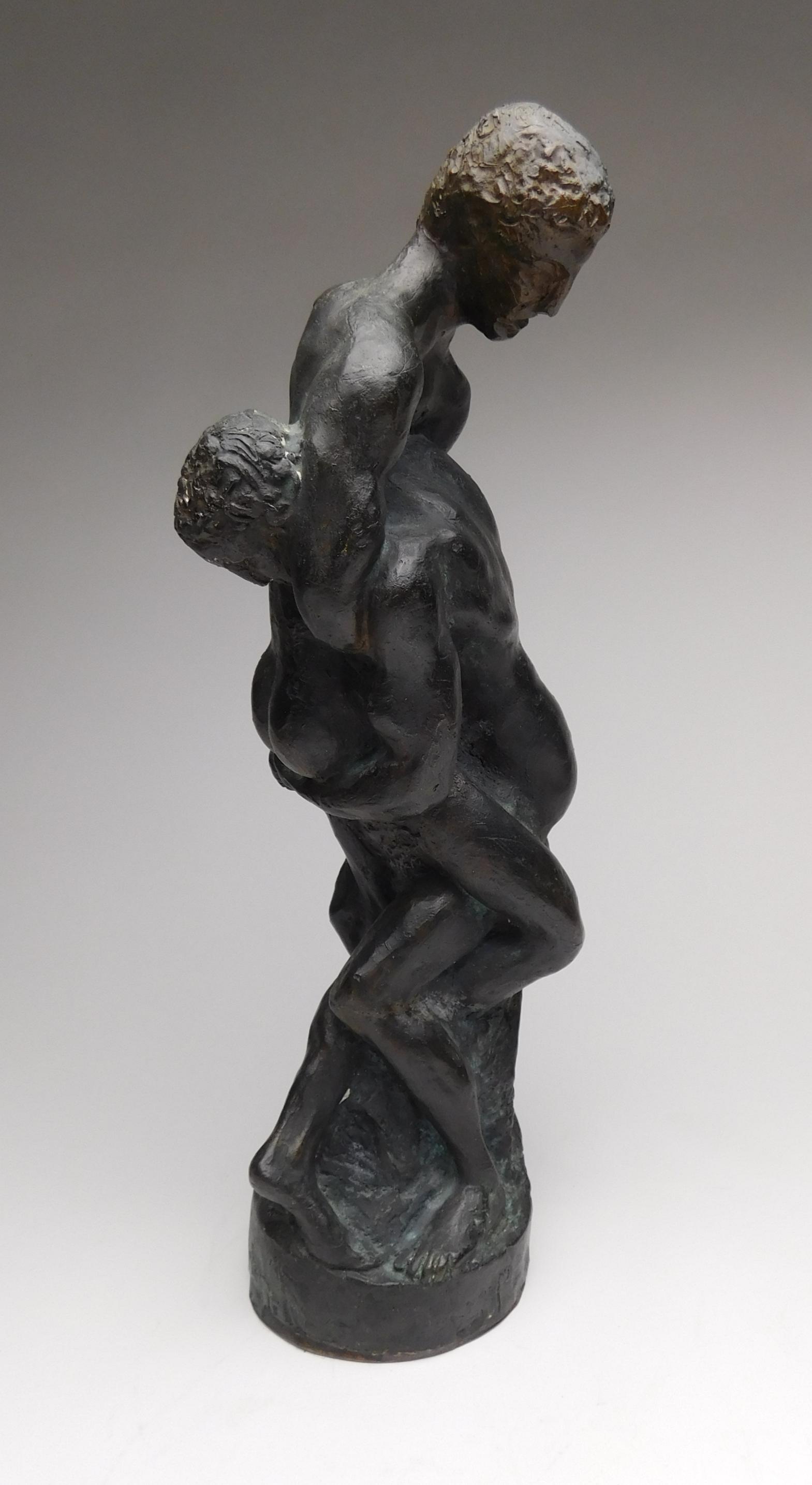 N. Poirier bronze sculpture (1 of 5)