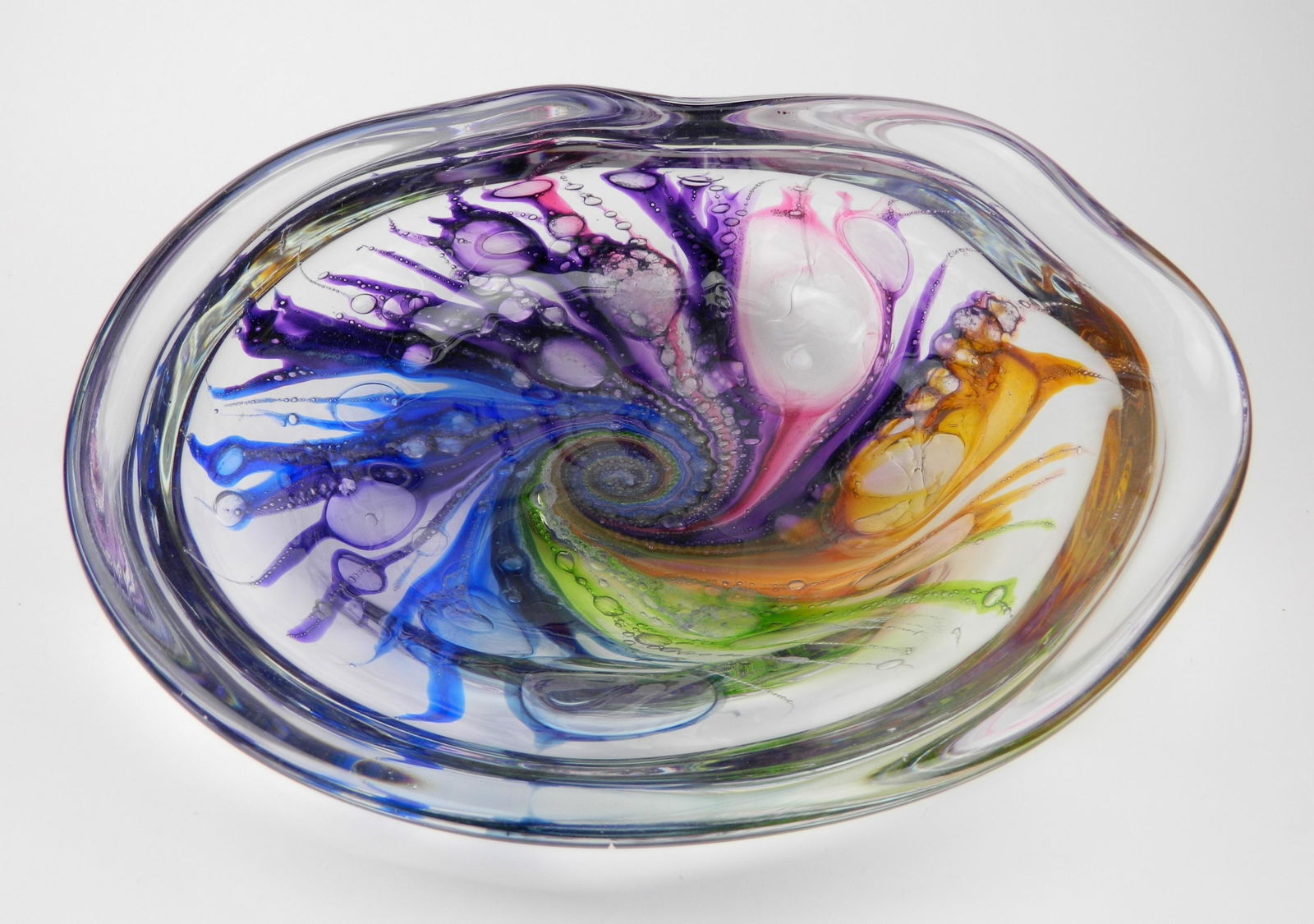 Leon Applebaum glass bowl (1 of 6)