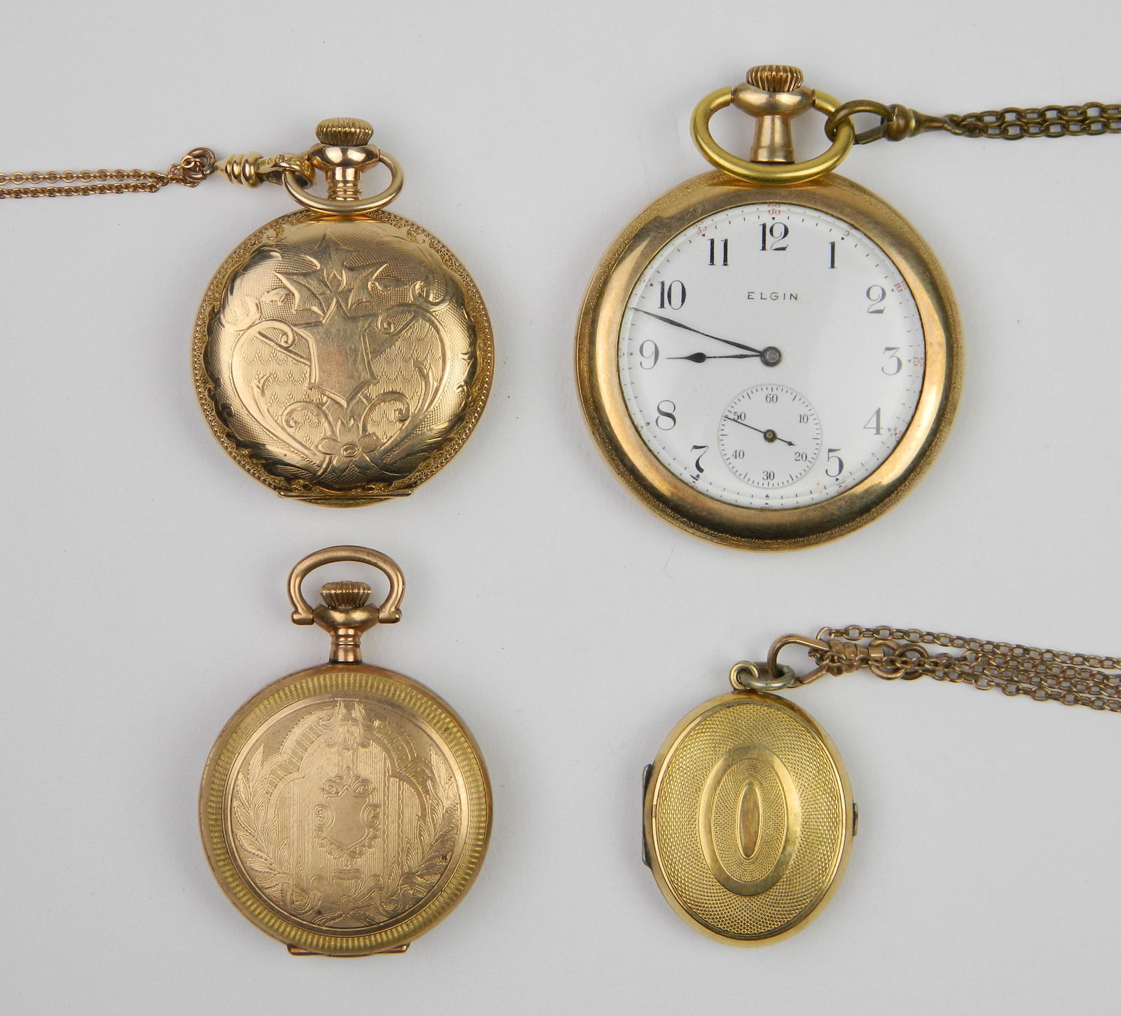 2 Elgin pocket watches (1 of 10)