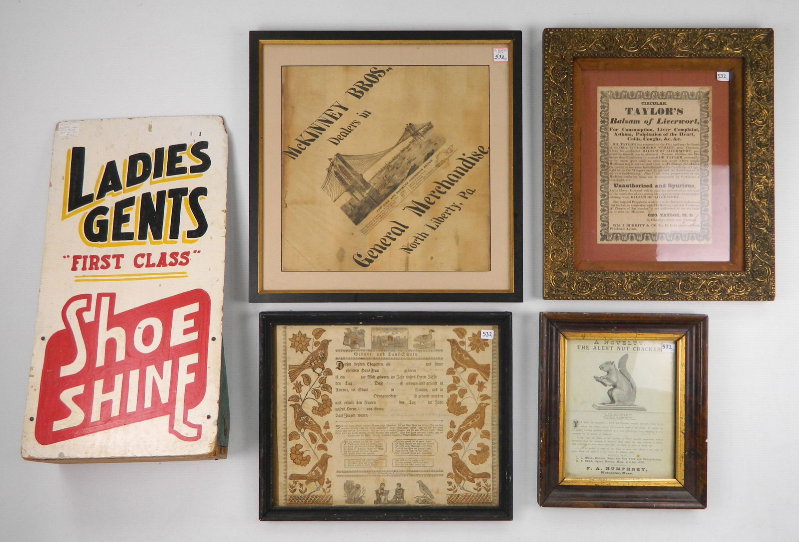 3 Decorative advertisements (1 of 6)