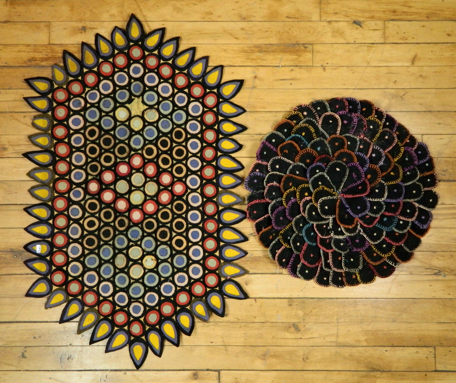 2 Penny rugs (1 of 2)