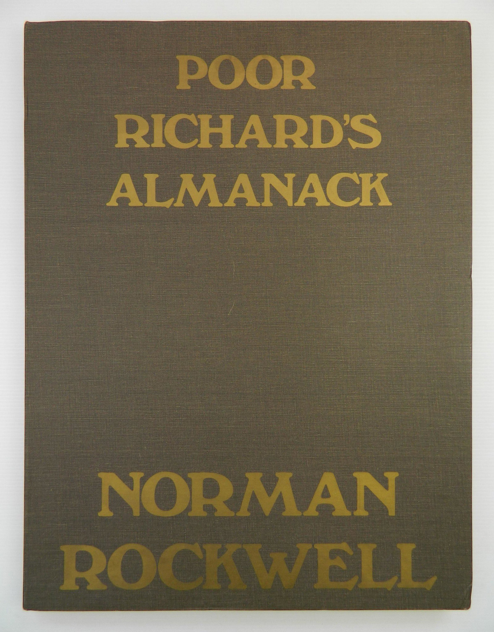 Norman Rockwell portfolio: Norman Rockwell (American 1894-1978)- ''Poor Richard's Almanac''- suite of 7 lithograph in color, 1973, all signed and numbered 192/200 in pencil, along with the title, limitation and captioned sheets
