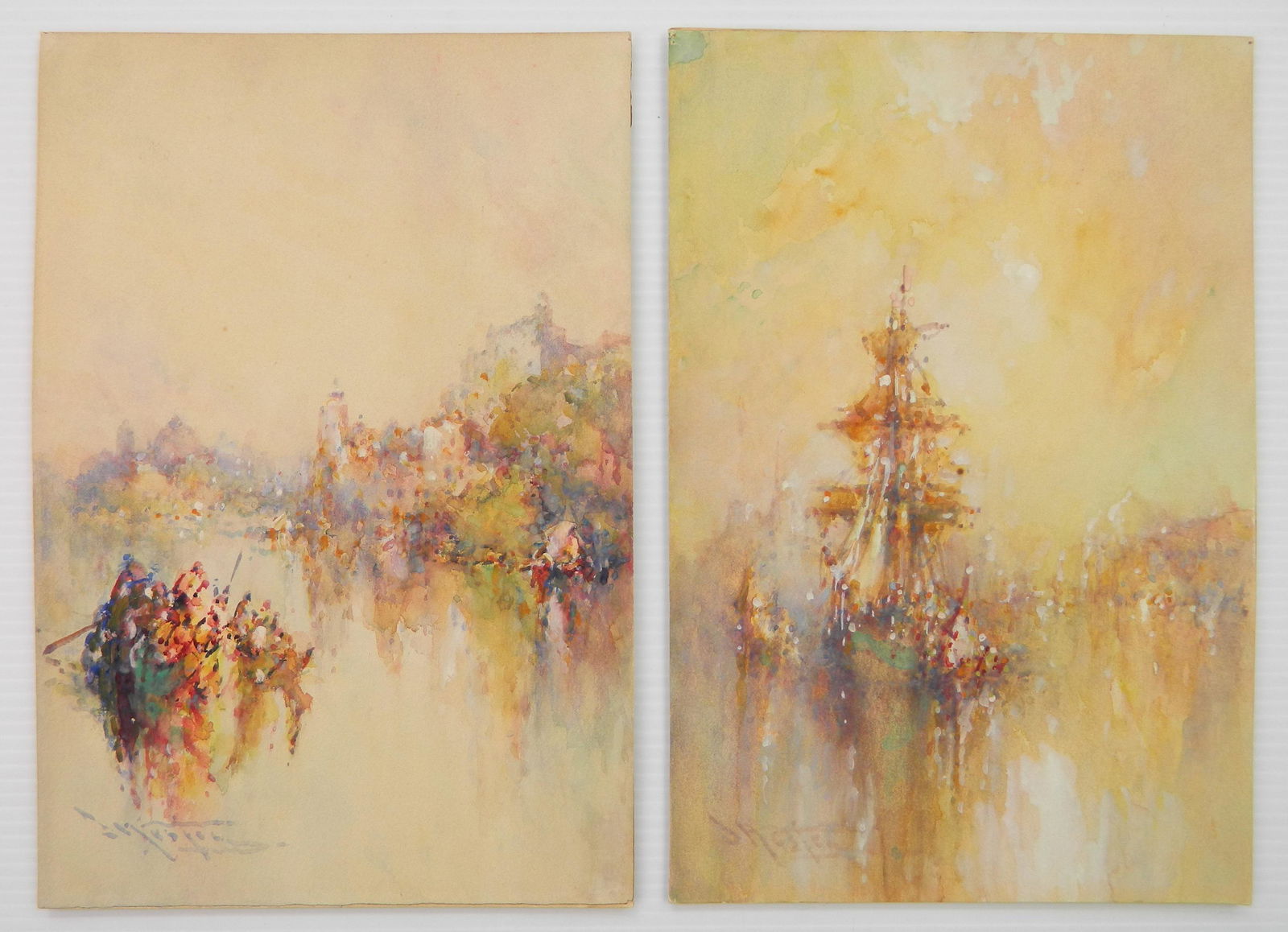 20th c. European watercolors (1 of 6)