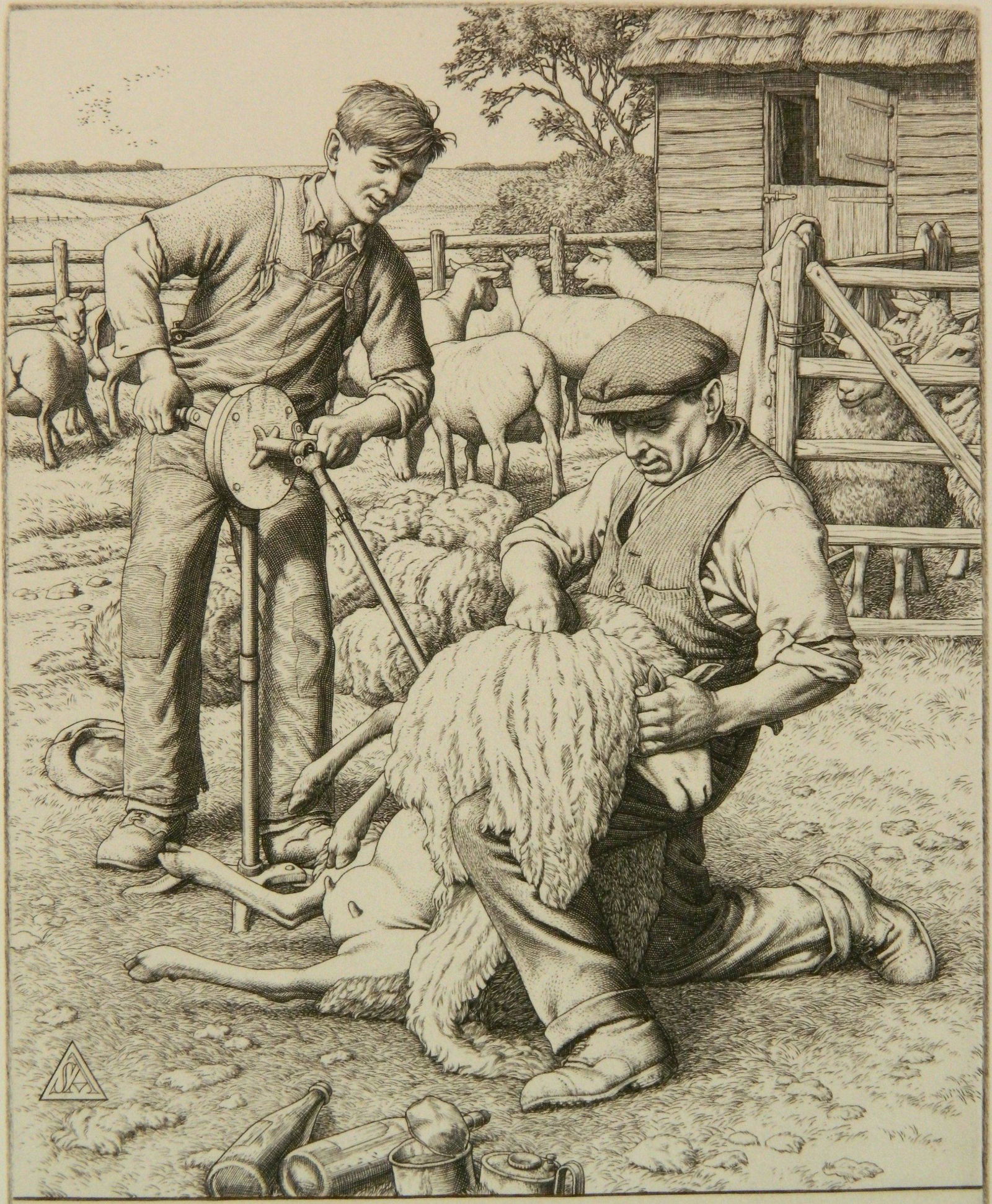 Stanley Anderson engraving (1 of 4)