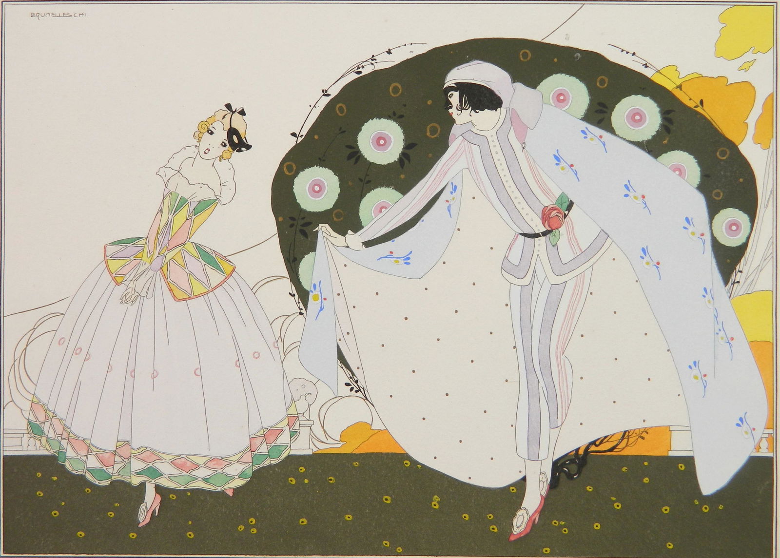 Umberto Brunelleschi pochoir (1 of 5)