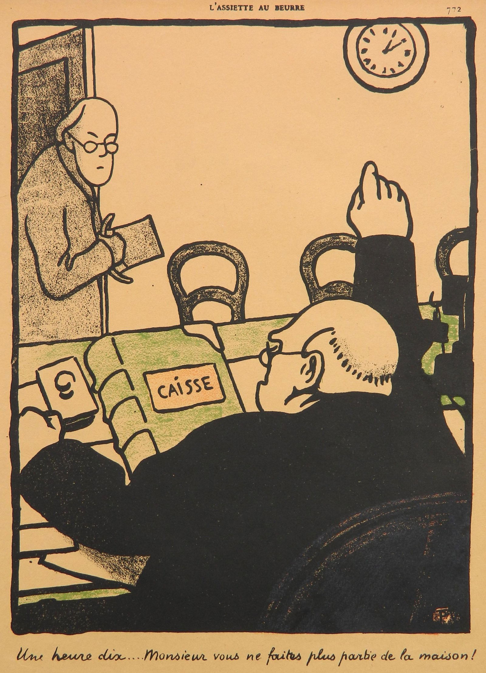 Felix Vallotton lithograph (1 of 4)