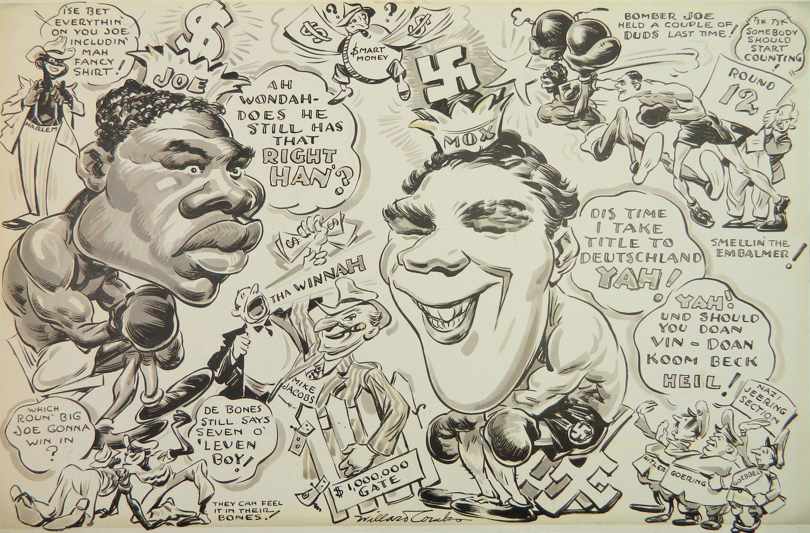 Willard Combes pen and ink (1 of 3)