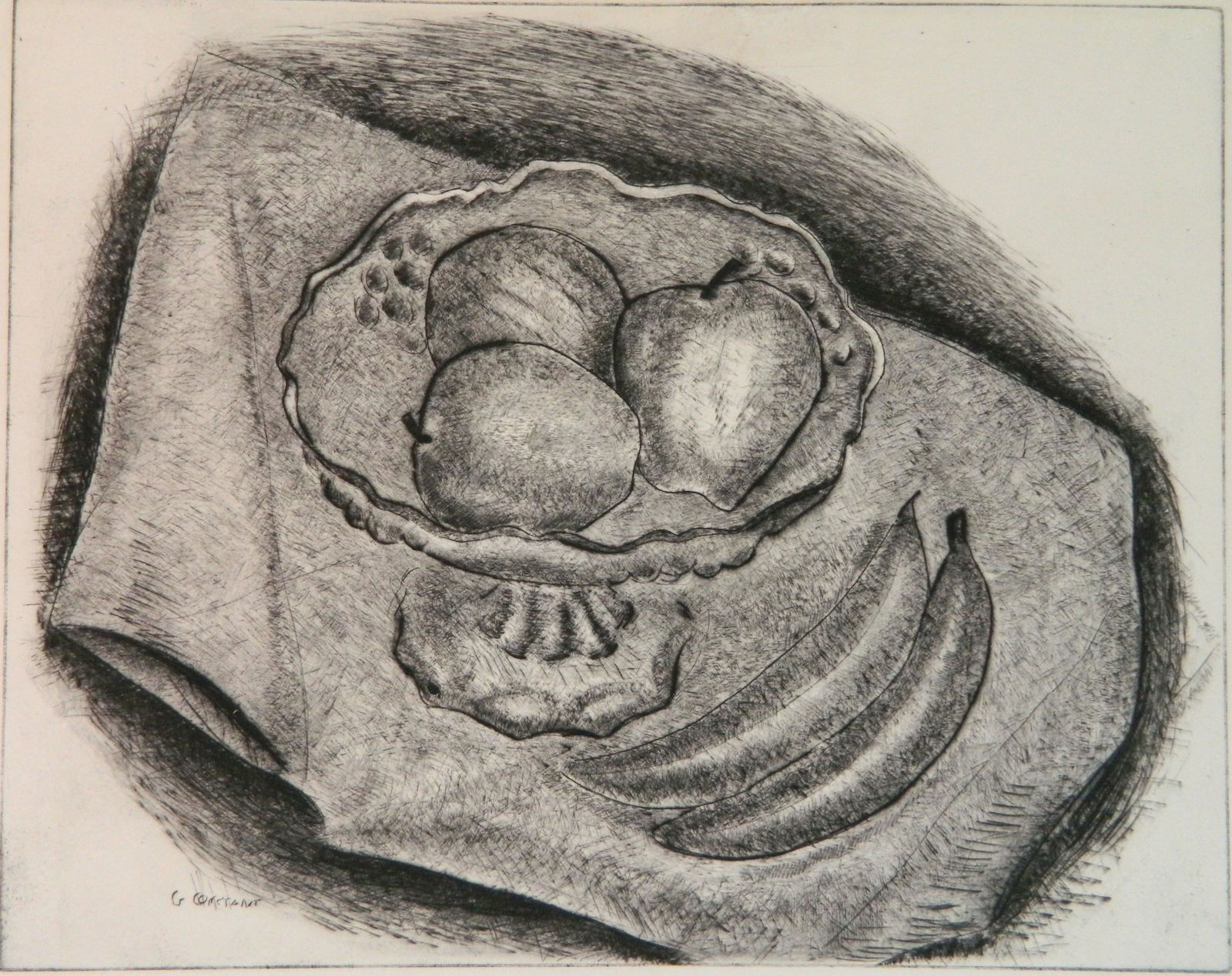 George Constant drypoint (1 of 4)