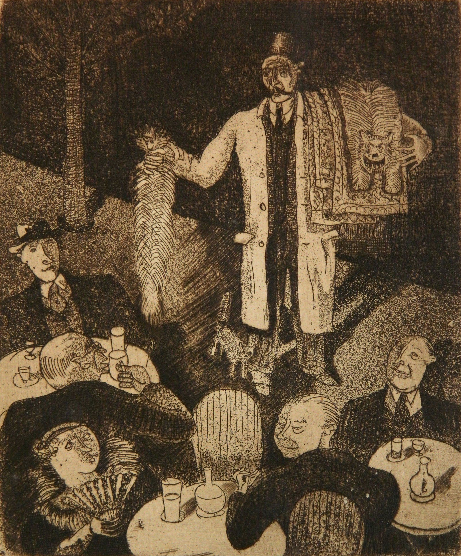 Julio De Diego etching (1 of 4)