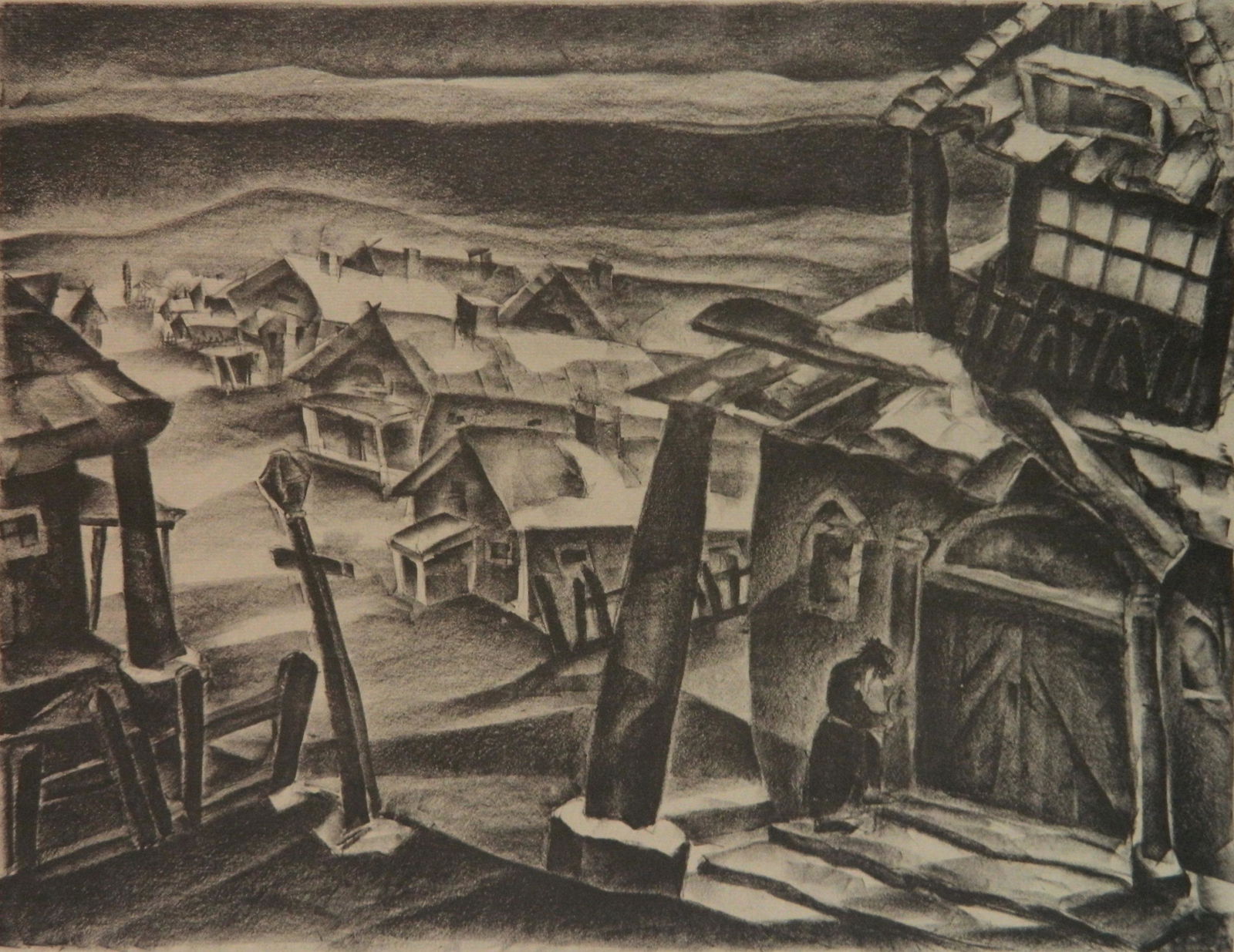 Todros Geller lithograph (1 of 4)