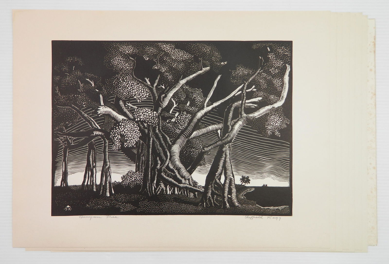 8 Sheffield Kagy wood engravings (1 of 5)