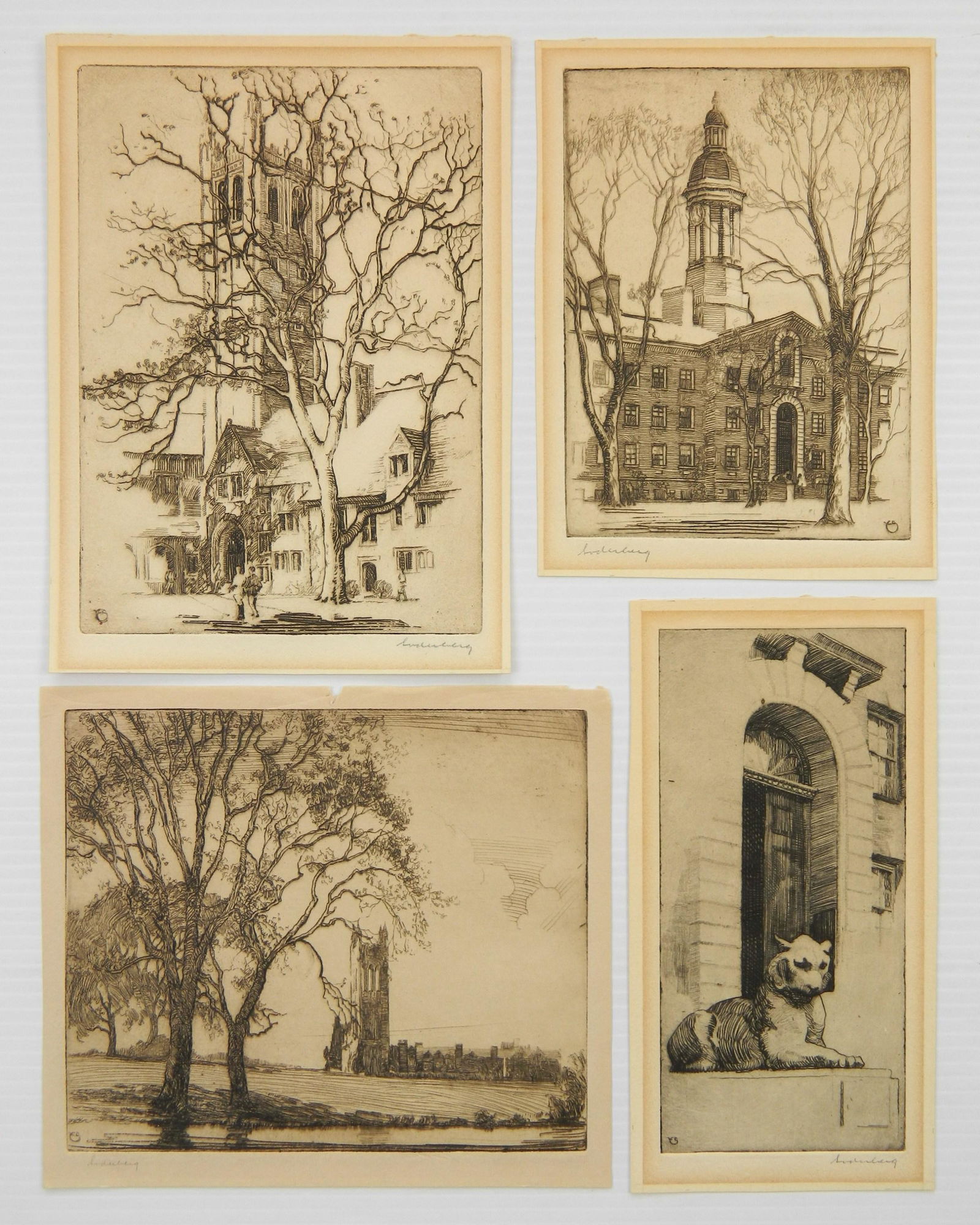 5 Yngve Edward Soderberg etchings (1 of 7)
