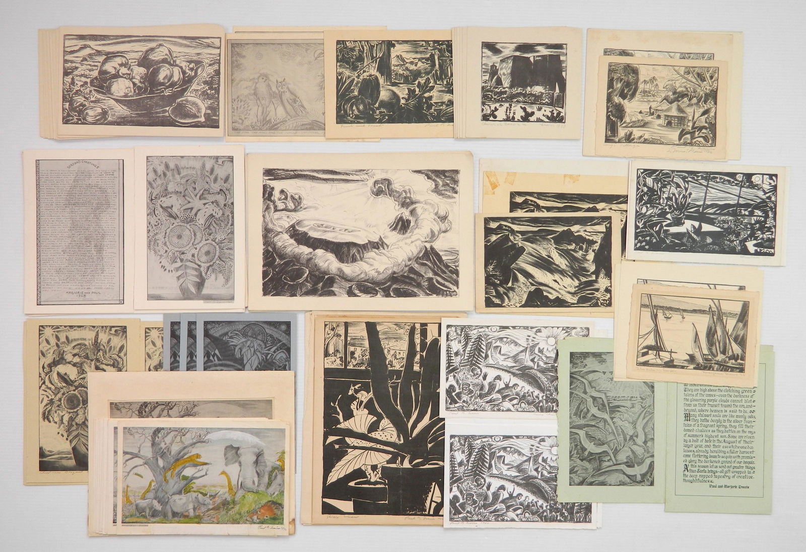 Paul B. Travis cards (1 of 6)