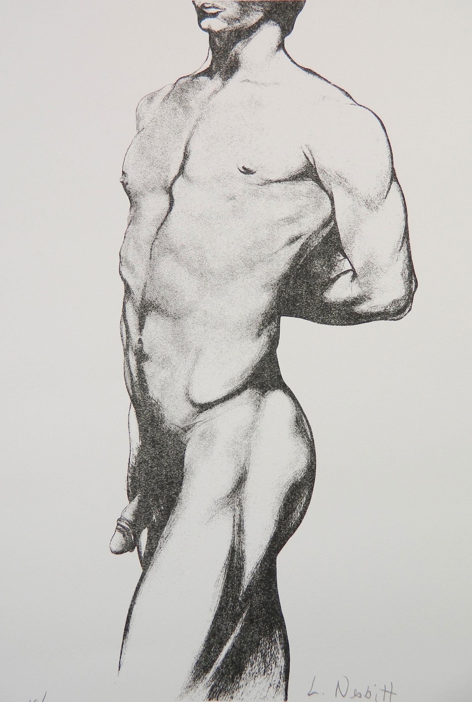 Lowell Nesbitt lithograph (1 of 4)