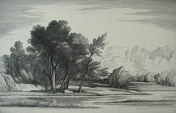 Thomas W. Nason- ''Amston Pond'' (Boston Public Li