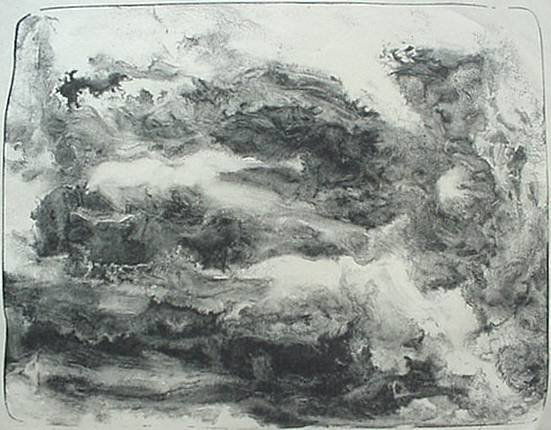 Jon Schueler- ''Summer Sky''- lithograph, 1981, si: Jon Schueler- ''Summer Sky''- lithograph, 1981, signed and numbered 30/37 in pencil, very good condition. 17 3/4 x 21''