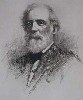 Franklin T. Wood- ''Portrait of General Robert E.: Franklin T. Wood- ''Portrait of General Robert E. Lee''- etching, signed in pencil, published by Charles Barmore, Princeton, New Jersey. 14 1/2 x 12''