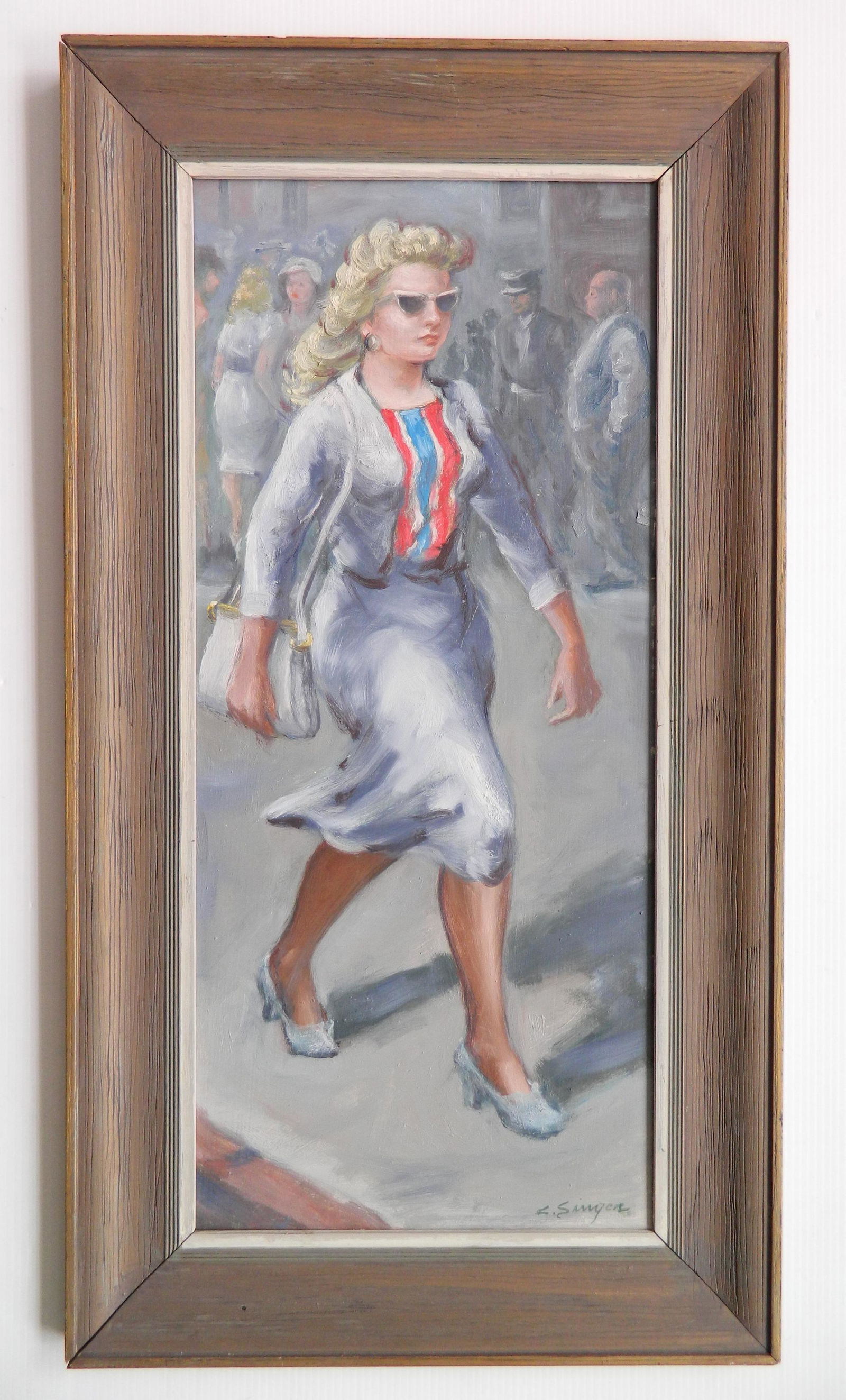 Clyde Singer oil (1 of 4)