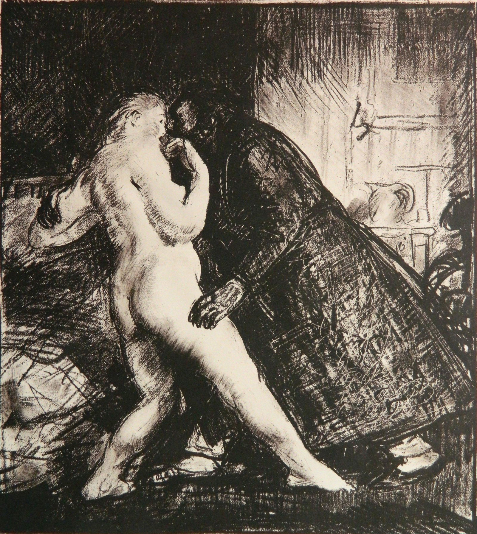 George Bellows lithograph (1 of 4)