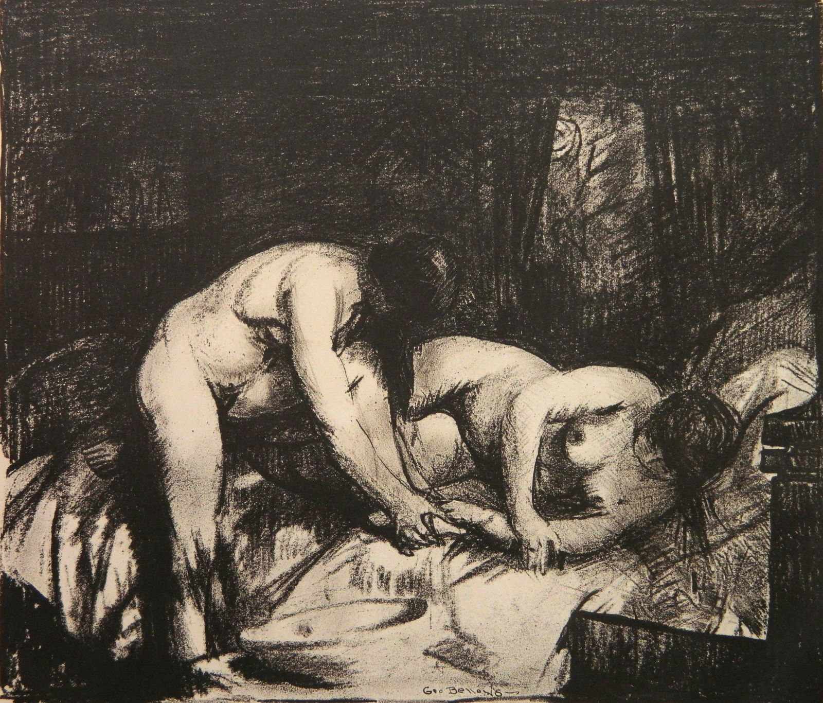George Bellows lithograph (1 of 4)
