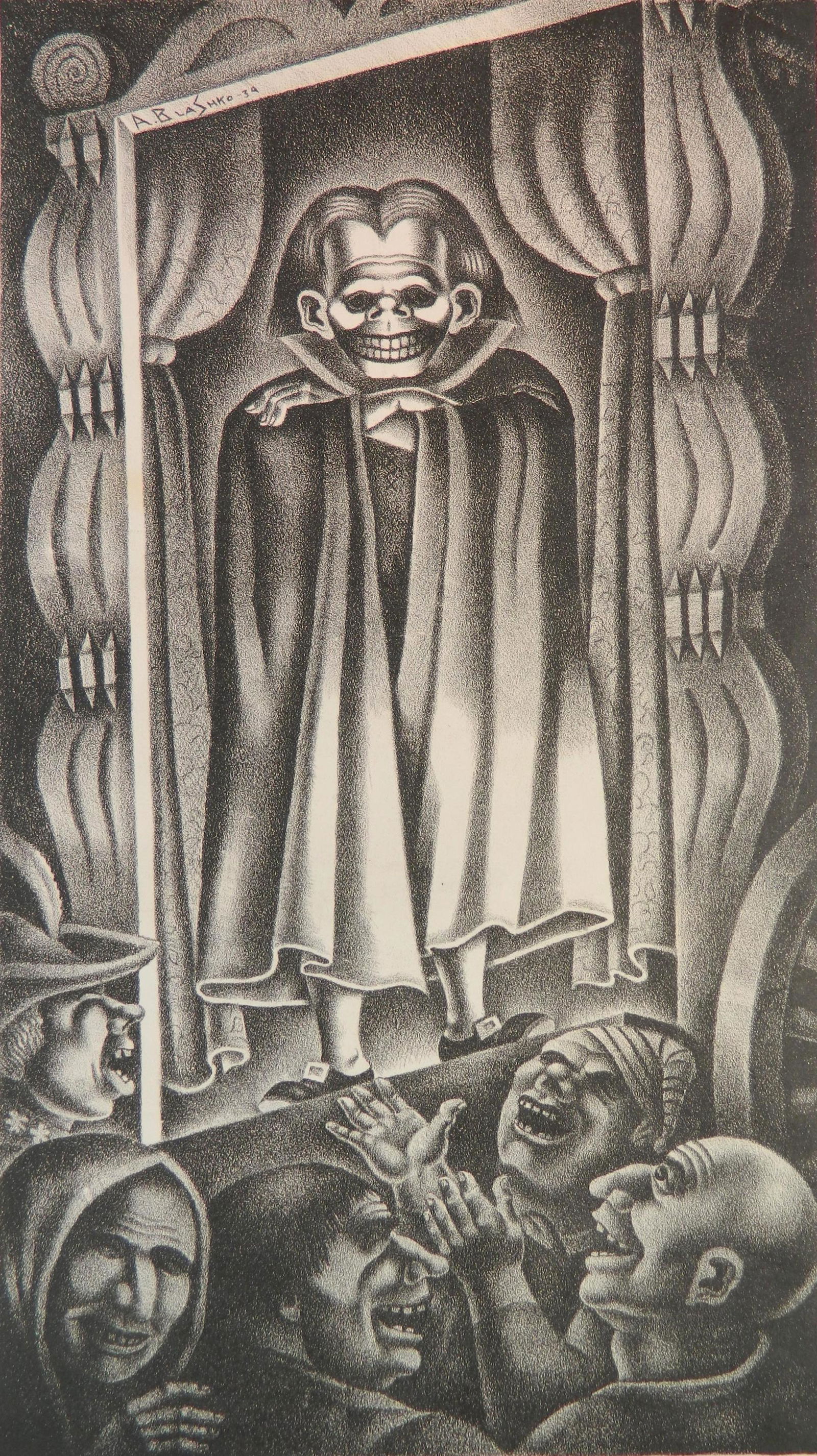 Abe Blashko lithograph (1 of 4)