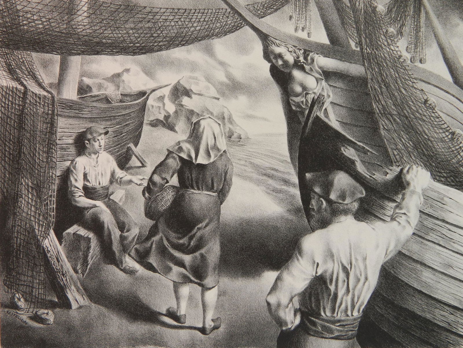 Federico Castellon lithograph (1 of 4)