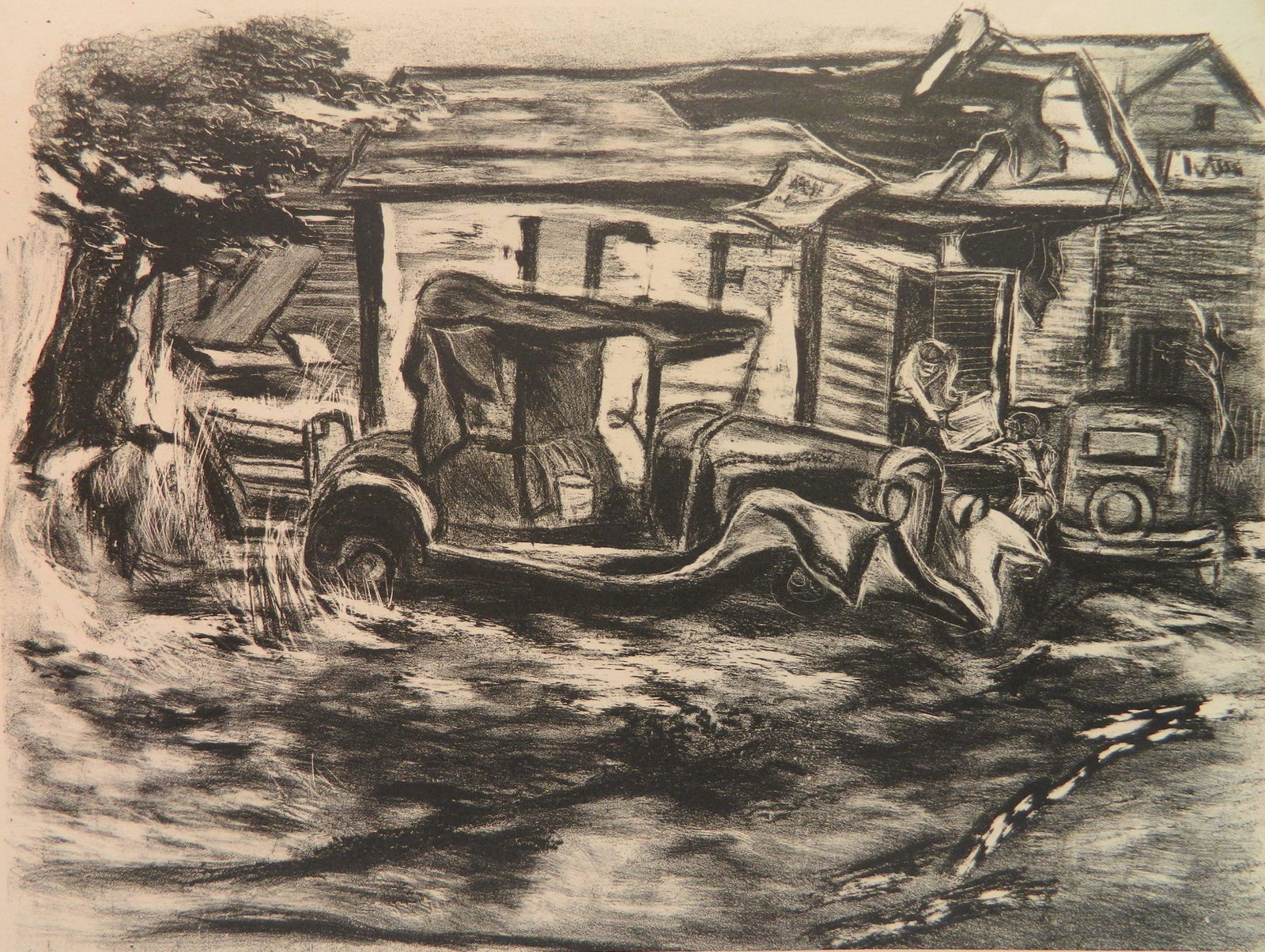 Nan Lurie lithograph (1 of 4)