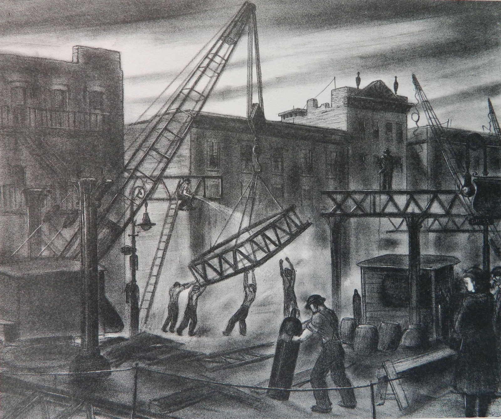 Julius Tanzer lithograph (1 of 4)