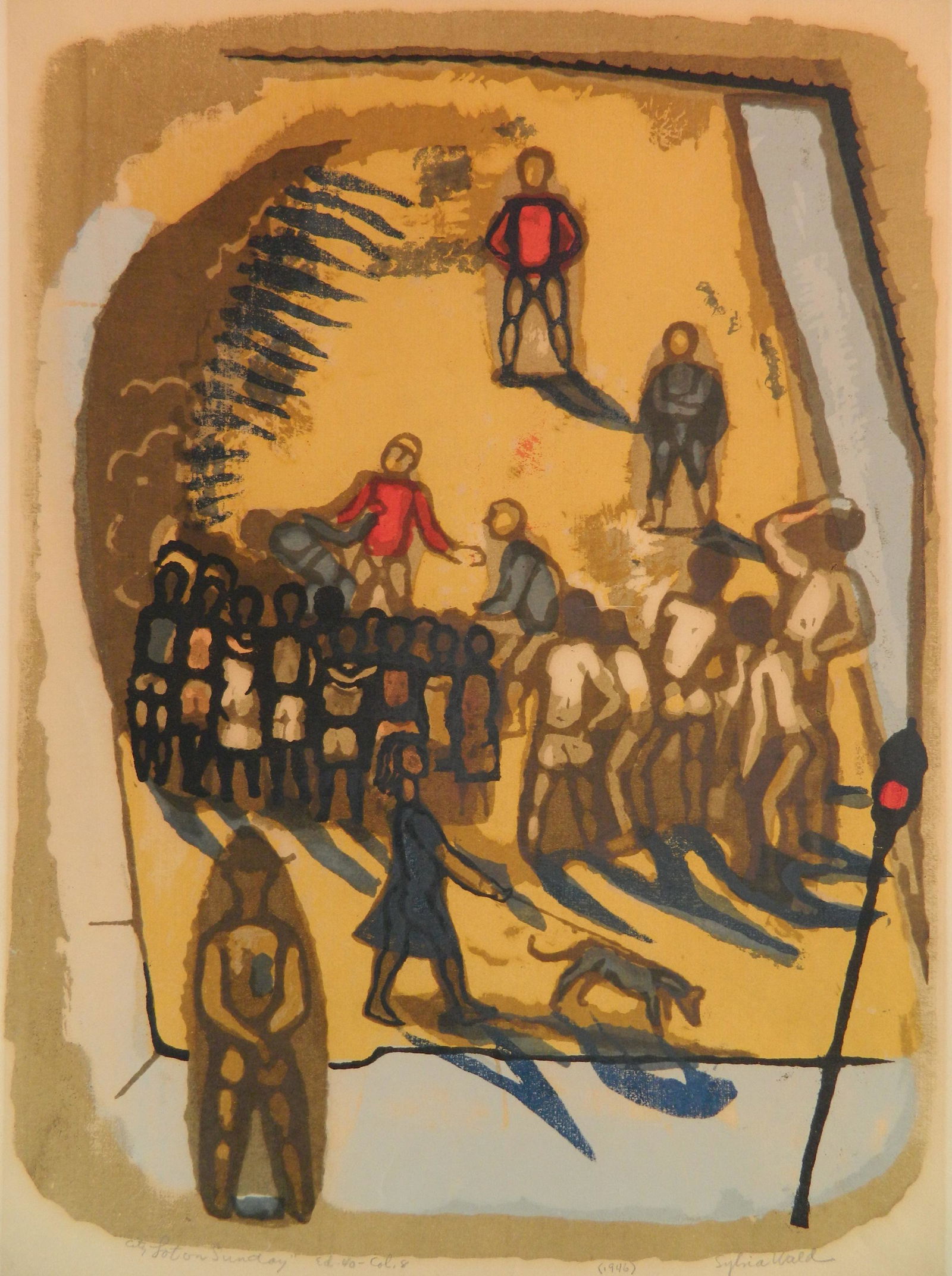 Sylvia Wald silkscreen (1 of 4)