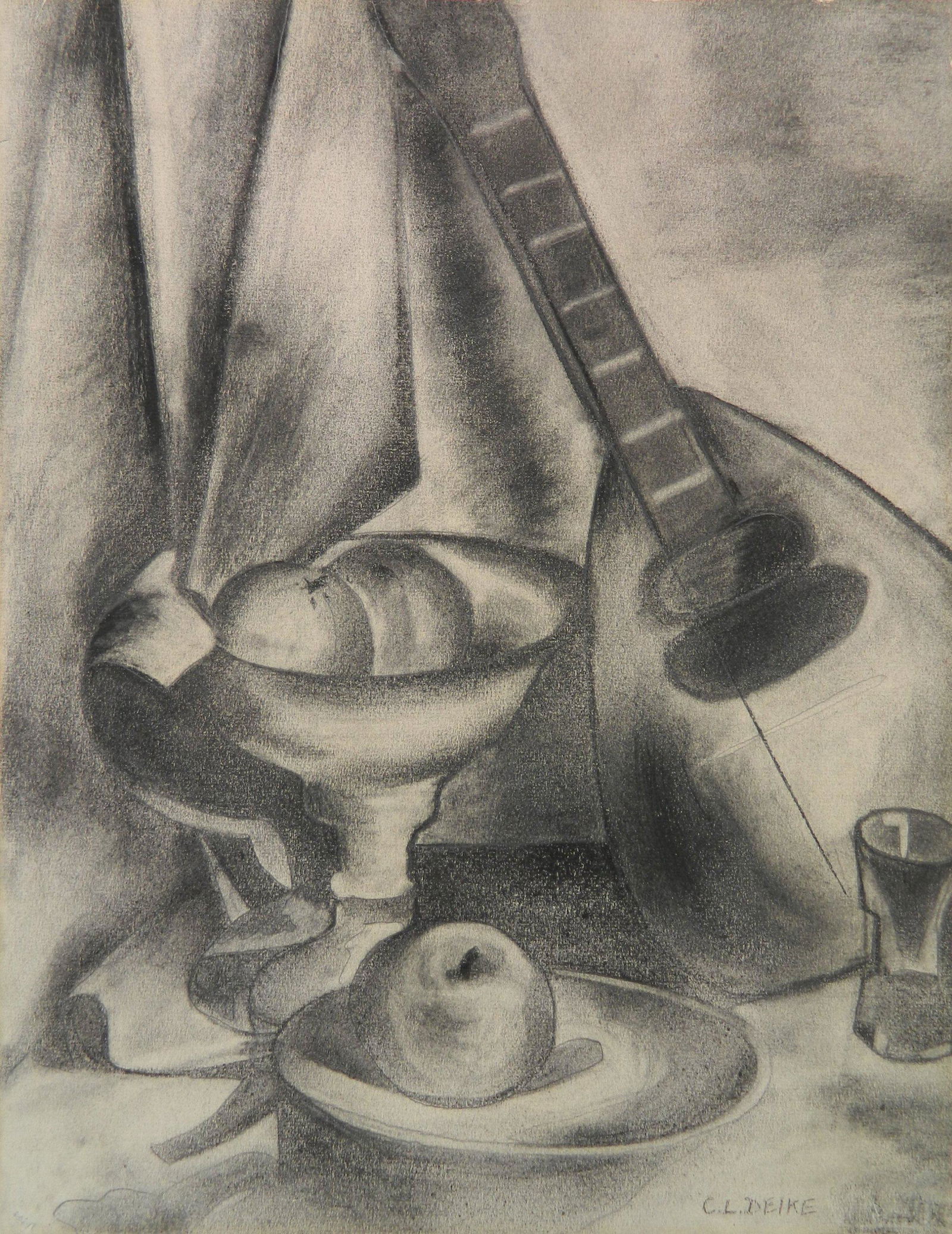 Clara Deike charcoal (1 of 3)