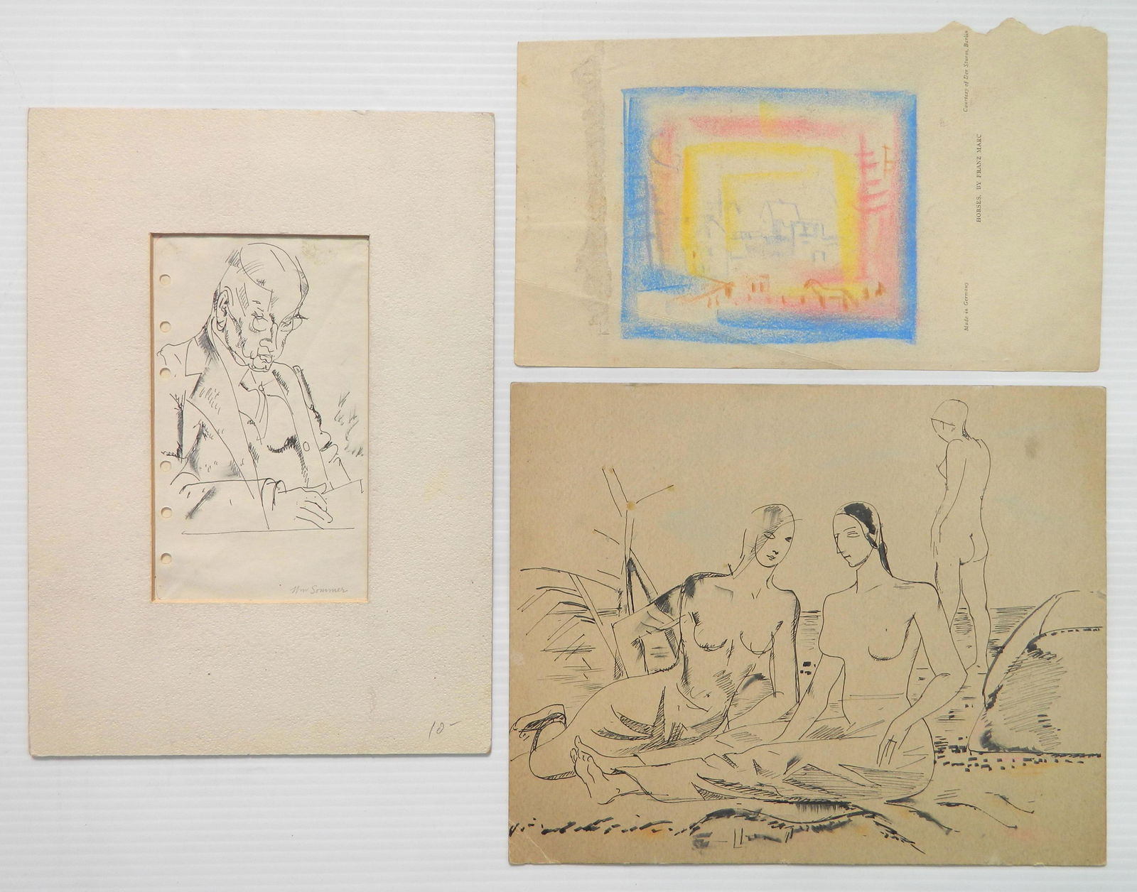 3 William Sommer sketches (1 of 6)