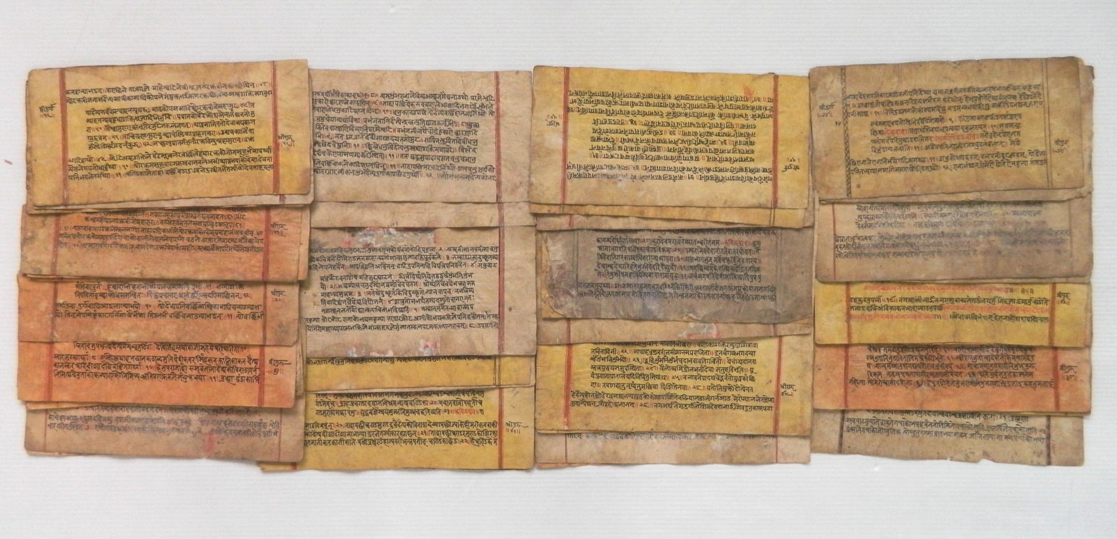 Tibetan manuscript leaves (1 of 7)