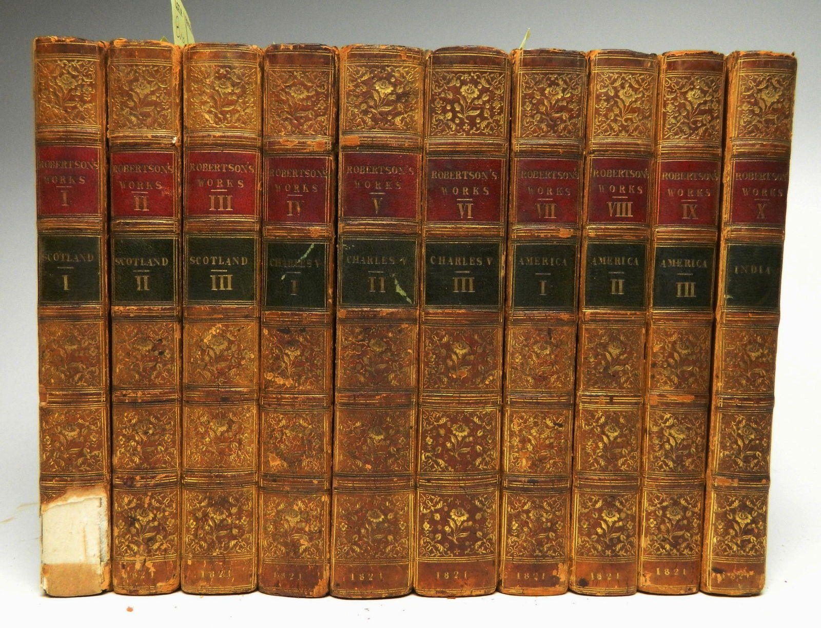 William Robertson- 10 vols (1 of 2)