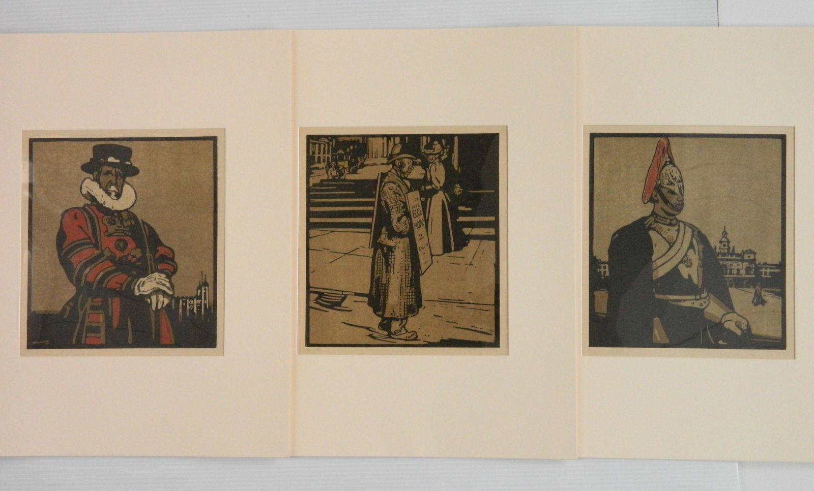 3 William Nicholson lithographs (1 of 4)