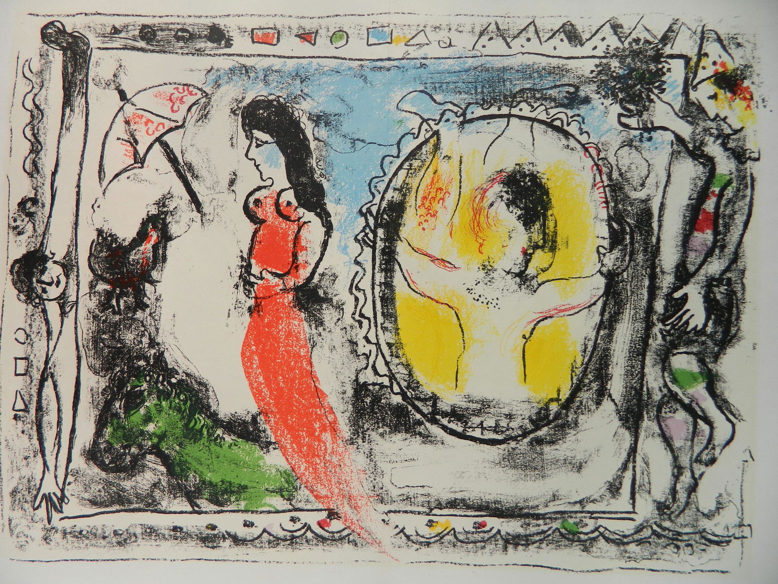 Marc Chagall lithograph (1 of 3)