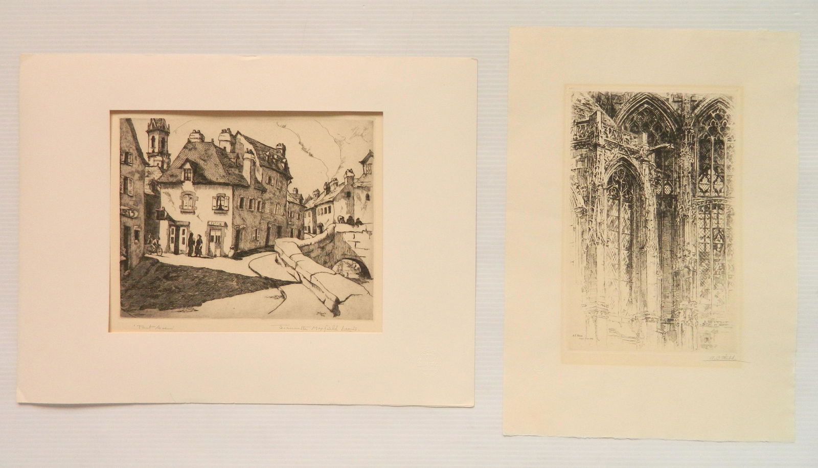 2 American etchings (1 of 7)