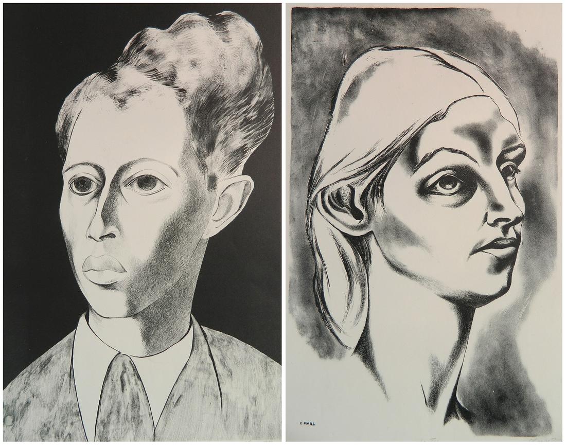 Claire Mahl 2 lithographs (1 of 9)