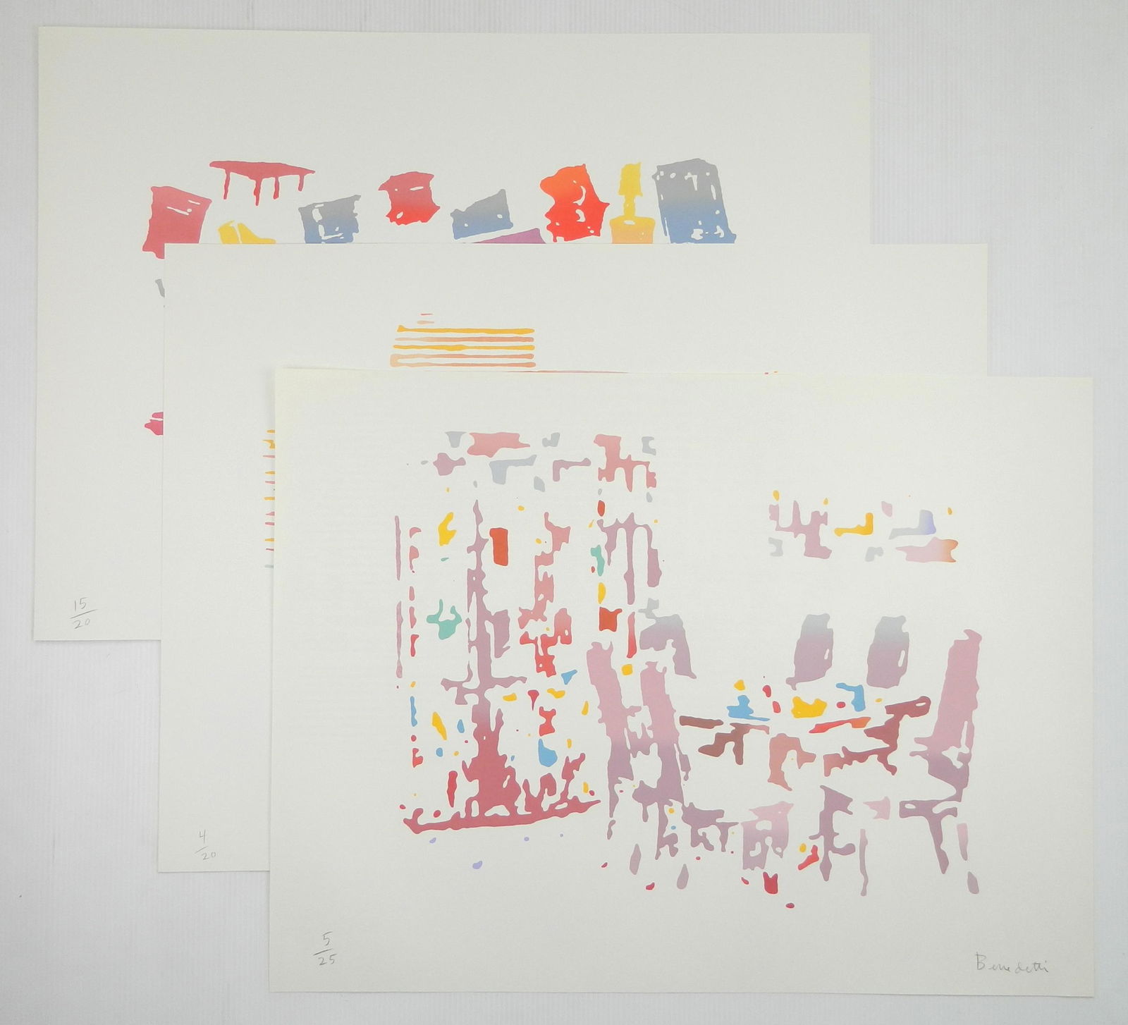 3 Roger Benedetti silkscreens (1 of 7)