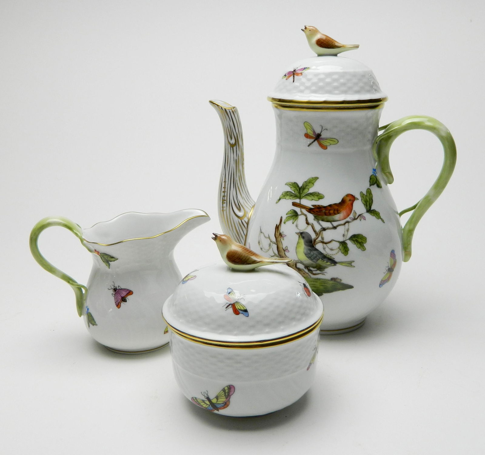 Herend porcelain tea set (1 of 3)
