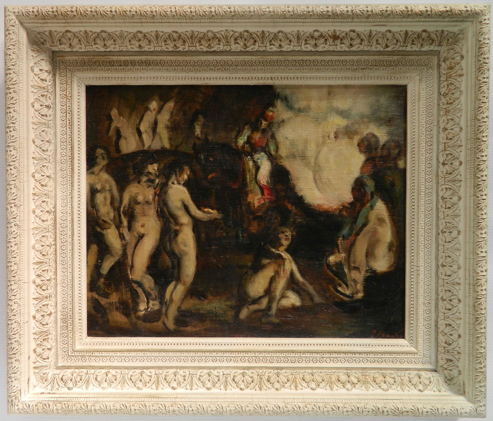 19/20th c. European School oil (1 of 4)