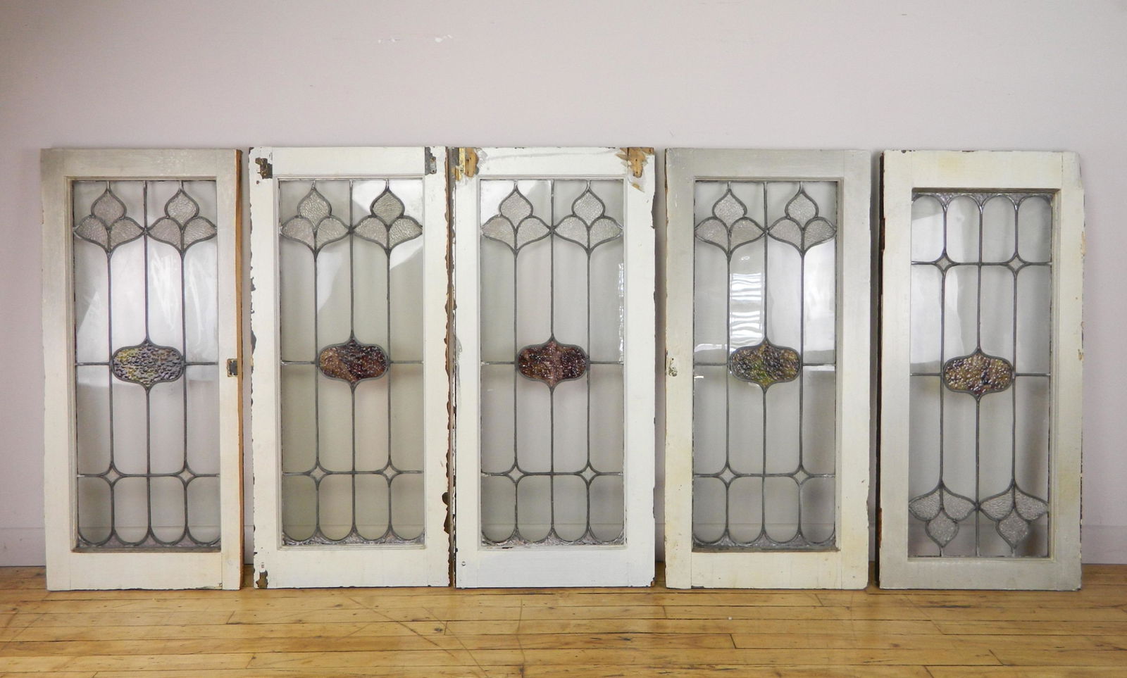 5 Leaded glass windows (1 of 2)