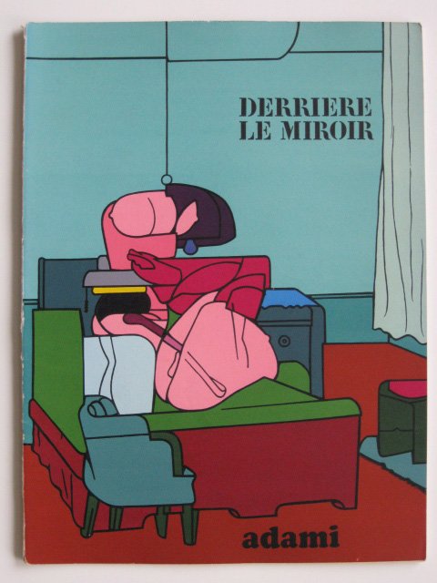Valerio Adami 8 lithographs- DLM: Valerio Adami- 8 lithographs, Derriere Le Miroir, vol.no.188, 1970, reasonably worn, edges and covers slightly bumped and rubbed. 15 x 11''