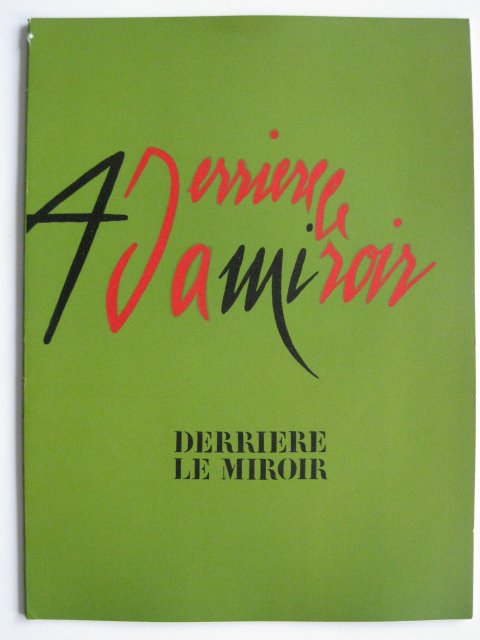 Valerio Adami 4 lithographs- DLM: Valerio Adami- 4 lithographs, Derriere Le Miroir, vol.no.206, 1973, reasonably worn, edges and corners slightly bumped and rubbed, otherwise very good condition. 15 x 11''