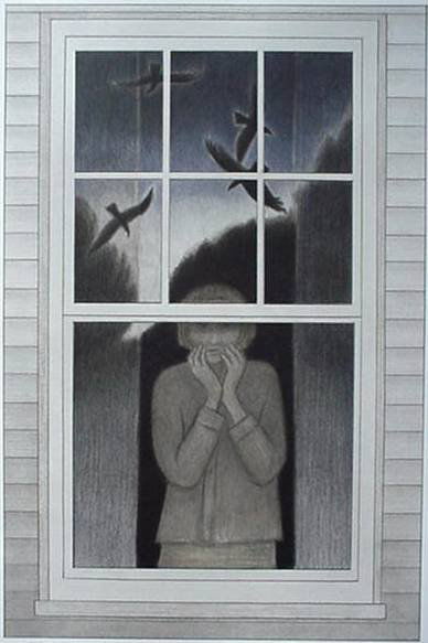 Will Barnet lithograph: Will Barnet- ''The Dream''- lithograph in two colors, 2002, signed and titled in pencil, edition of 250, The Print Club of Cleveland publication no. 81, very good condition. 24 1/4 x 16''