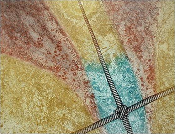 Milan Perosic 3 prints: Milan Perosic- ''Gordian Knot''; ''Totem''; ''Persian King''- 3 etchings and aquatints in colors, all signed and numbered in pencil, editiond of 90 each, all paper slightly age toned and with minor ha