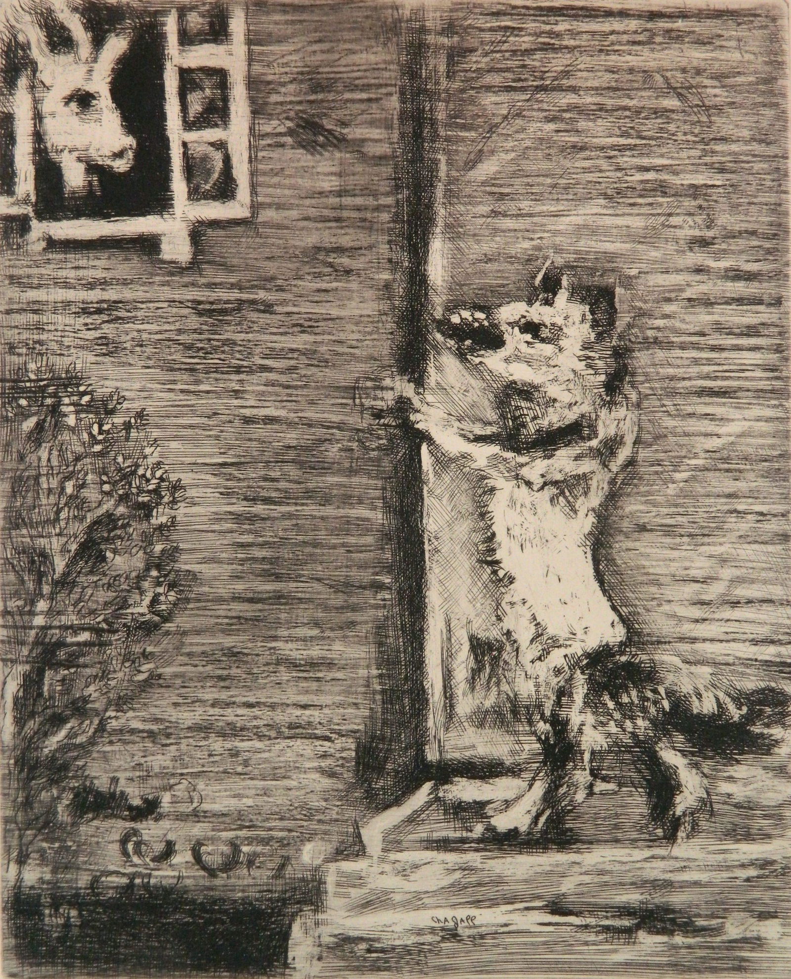 Marc Chagall etching (1 of 3)